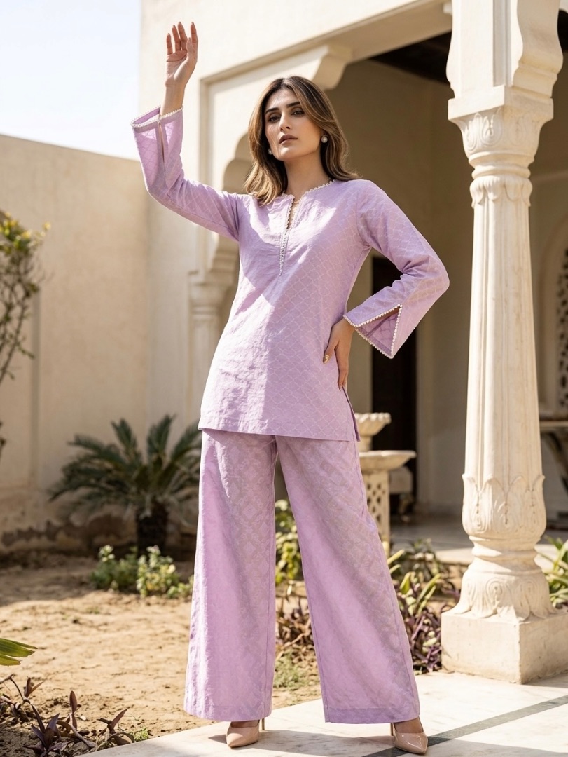 Meher Lilac Set
