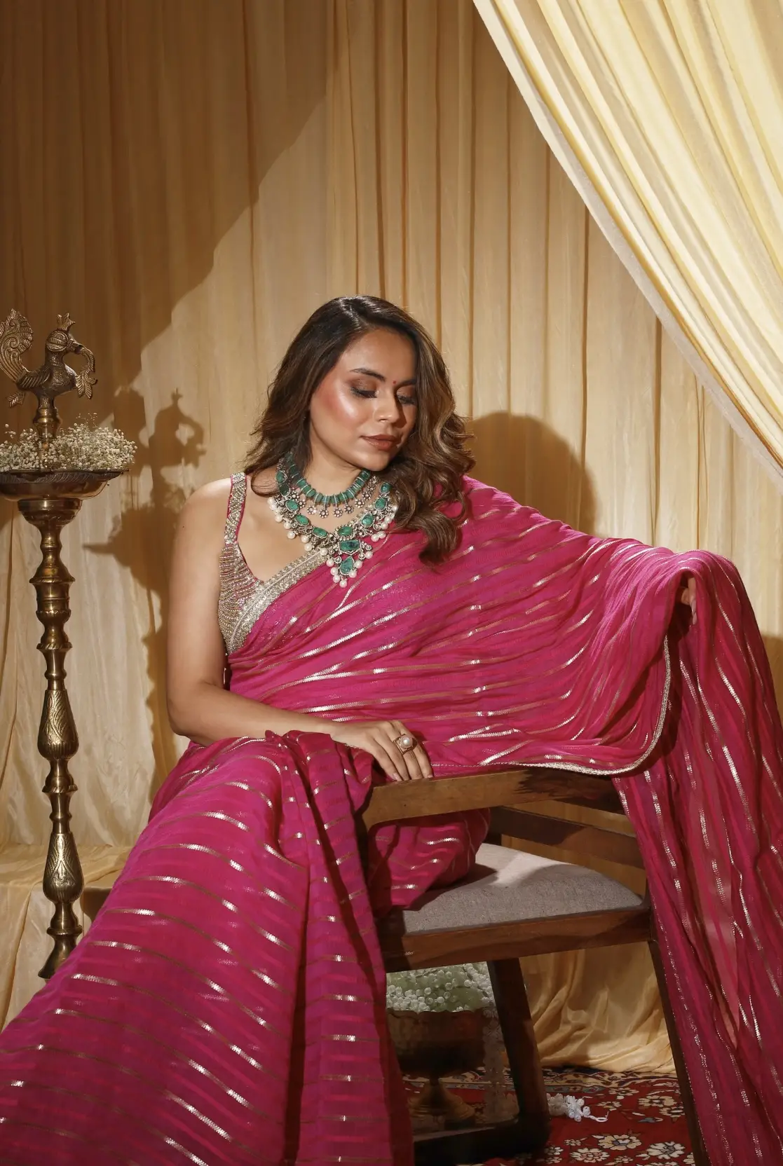 Ruby Royale Saree